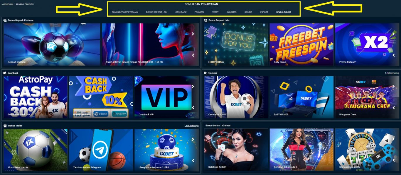 Syarat dan Ketentuan ketika Akun Bonus 1xBet Bisa Dicairkan