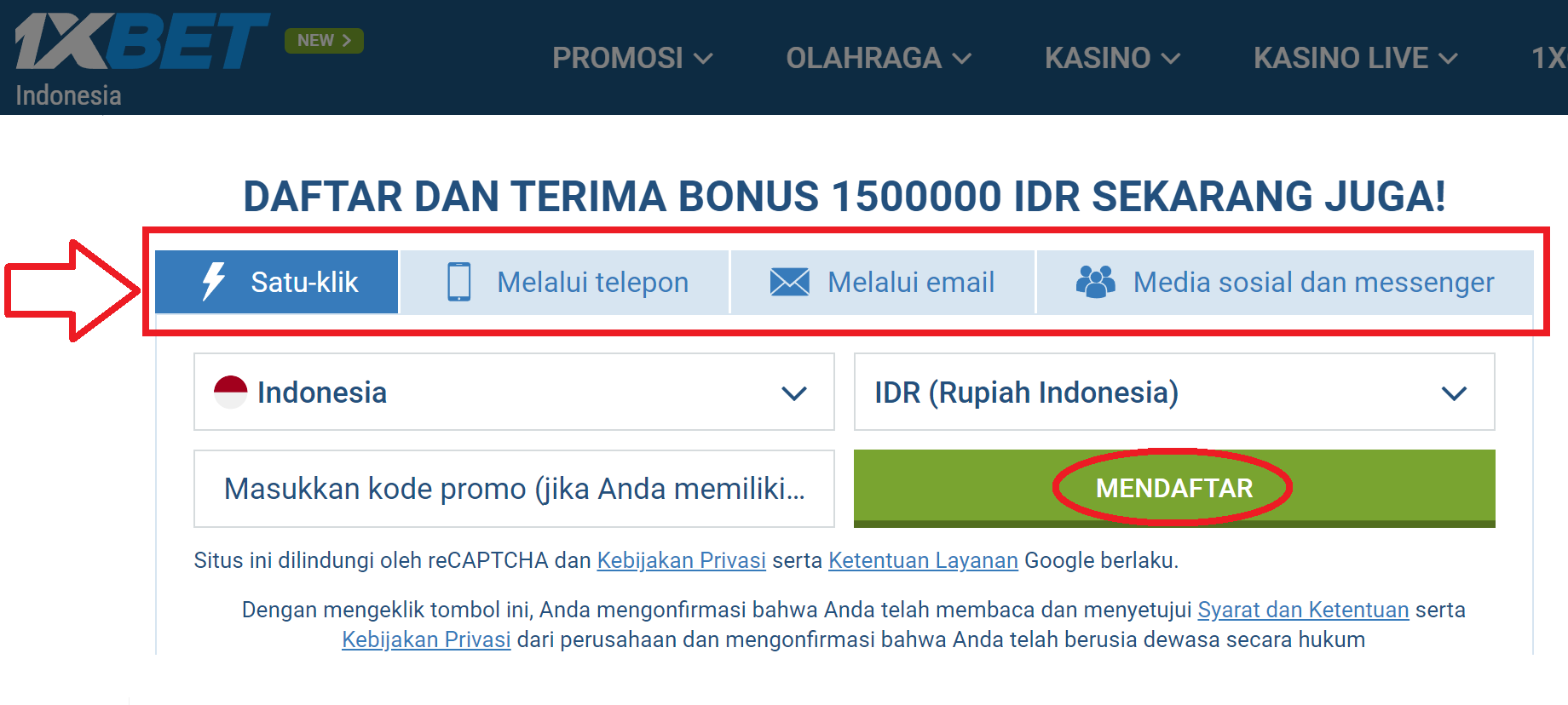 Menang Banyak: Gimana Cara Daftar 1xBet yang Anti Ribet